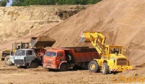 Доставка песка по Минску и минскому району