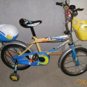 Лёгкий красивый детский велосипед от 3х до 10 лет
