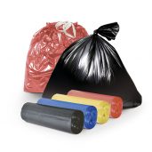Пакеты (мешки) для мусора 120/240 л, прочные, черные