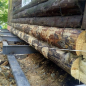 Замена венцов деревянных домов