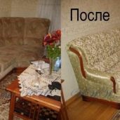 Перетяжка (обивка) и ремонт мебели в Витебске