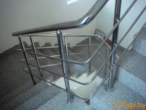 Ограждения лестниц из нержавеющей стали