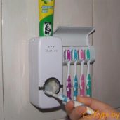 Автоматический дозатор для зубной пасты +держатель