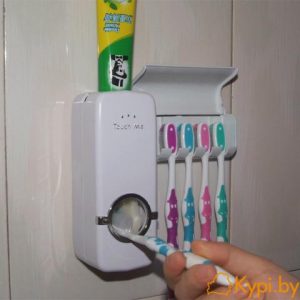Автоматический дозатор для зубной пасты +держатель