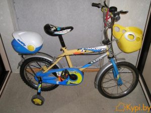 Лёгкий красивый детский велосипед от 3х до 10 лет