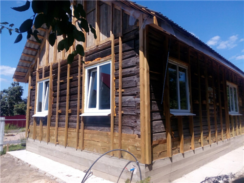Подъем деревянных домов